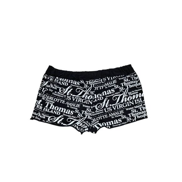 y2k spellout graphic mini shorts - Picture 3 of 5